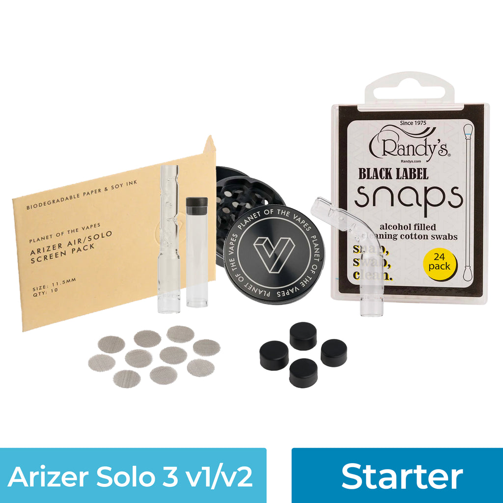Arizer Solo 3 v1/v2 Starter Accessories Kit | $12.28 Off - Planet