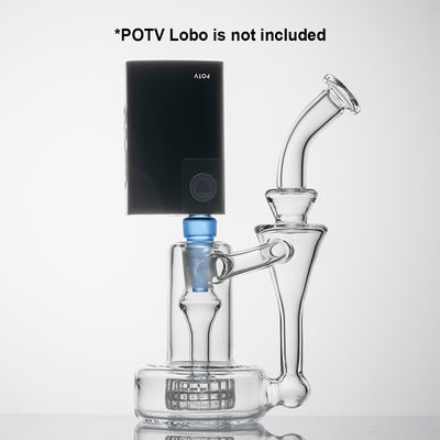 POTV Recycler Glass Bubbler