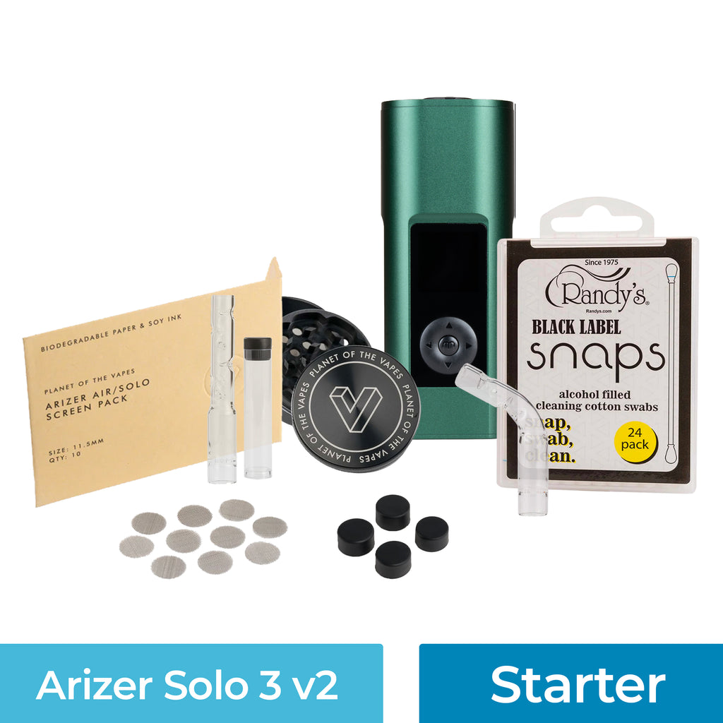 Arizer Solo 3 V2 Starter Vaporizer Kit | Save $82.27 - Planet of the Vapes