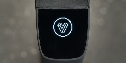 Planet of the Vapes ONE Vaporizer Display with Logo