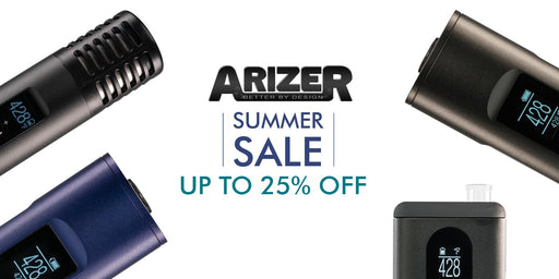 Grab a New Arizer Vaporizer in the Summer Sale and Save up to 25%