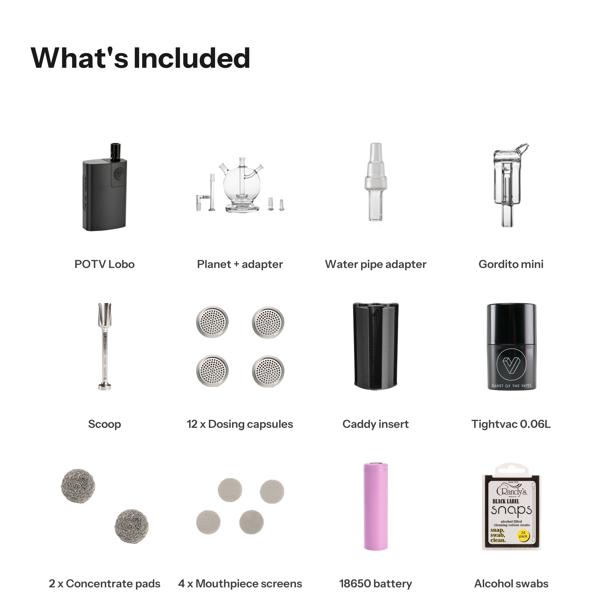 In the box contents