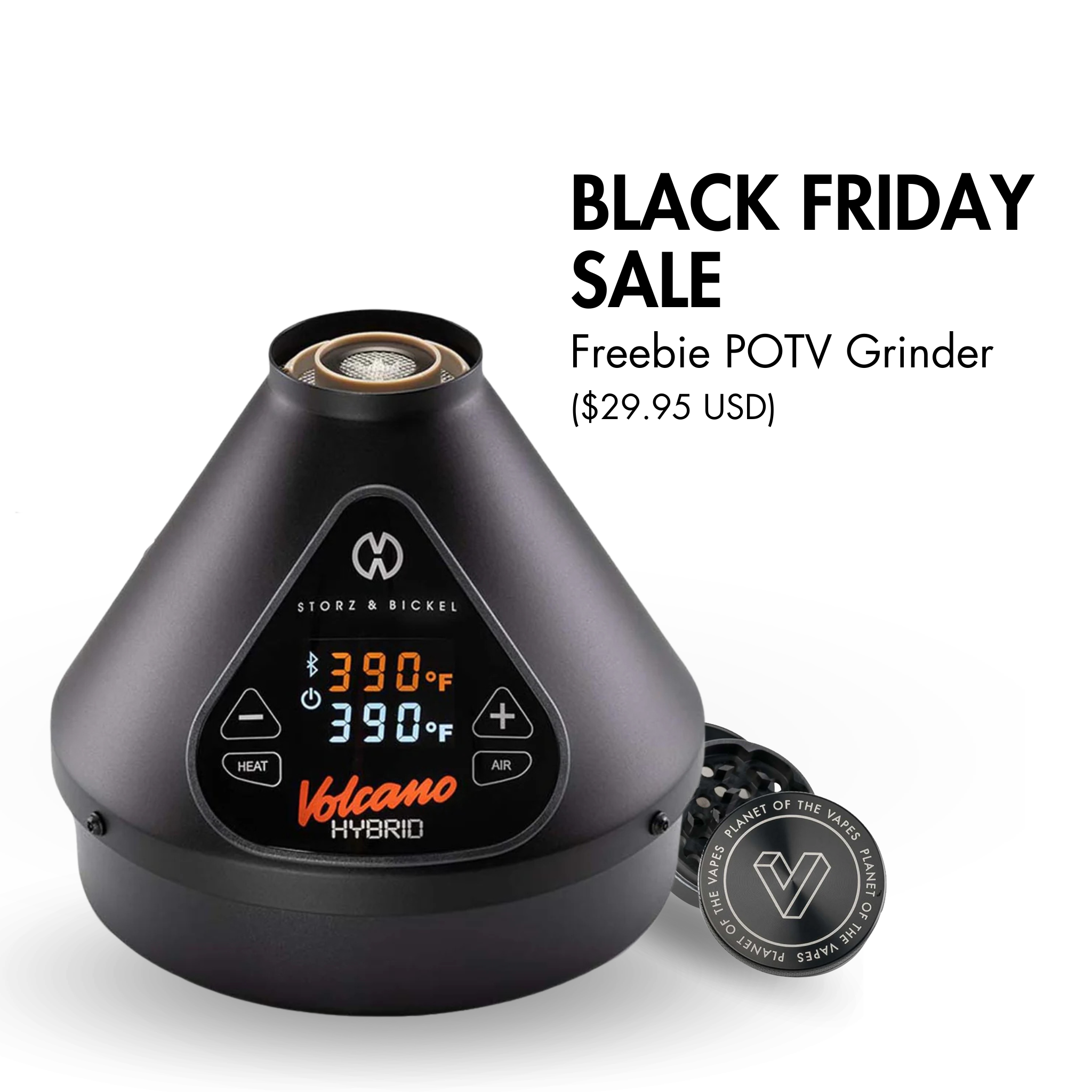 Volcano Hybrid Vaporizer | Save $140 BFCM Sale - Planet of the Vapes