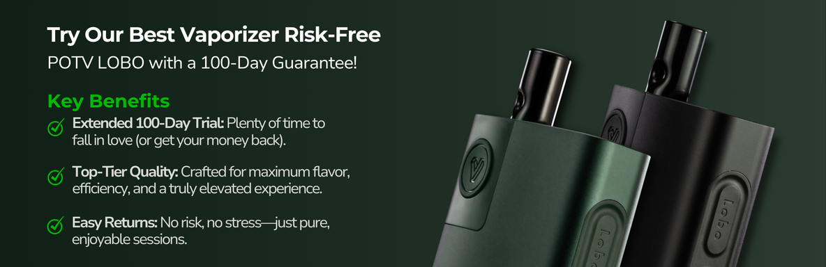 Banner showing vaporizers