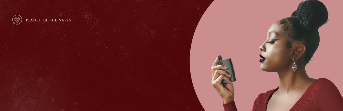 Banner showing vaporizers