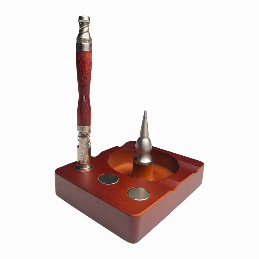 Wooden Debowler Stand for DynaVap - Planet of the Vapes Wooden Debowler Stand for DynaVap - Planet of the Vapes