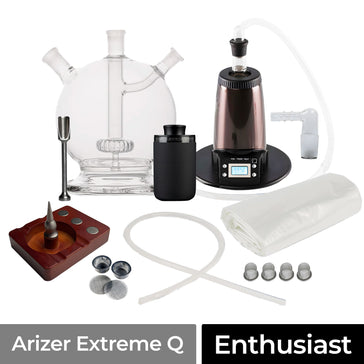 Arizer Extreme Q Enthusiast Vaporizer Kit 12 in the box