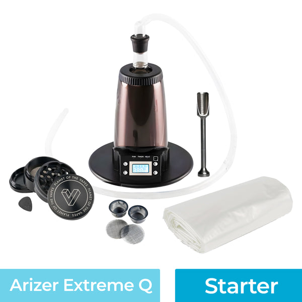 Arizer Extreme Q Starter Vaporizer Kit | Save $79.92 - Planet of the Vapes Arizer Extreme Q Starter Vaporizer Kit | Save $79.92 - Planet of the Vapes