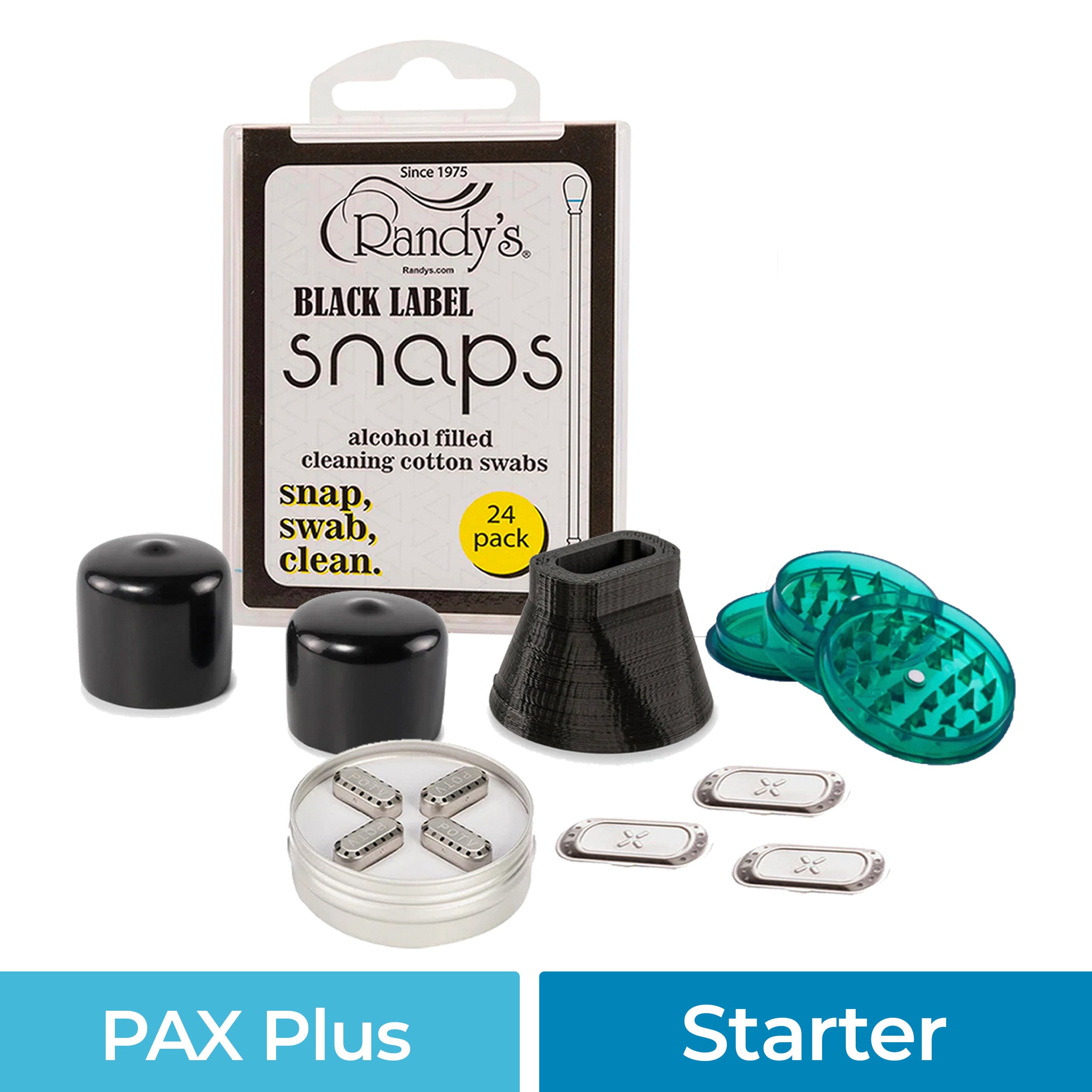 pax plus pods Starter Accessories Kit | Save $5.65 single Select Flavor ::Light Snoow Peppermint 4 Vuse Pods: A