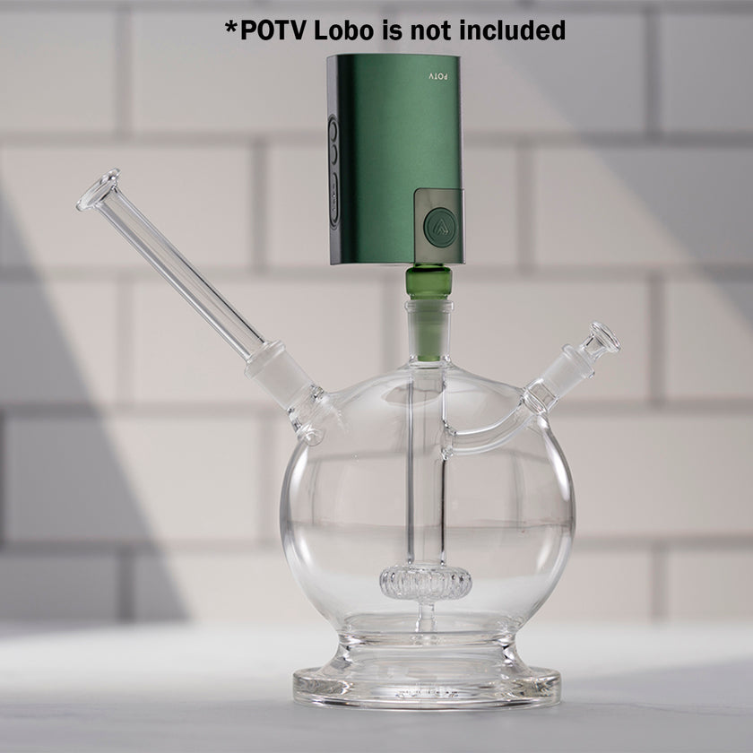 POTV Planet Glass Bubbler | Free Shipping - Planet of the Vapes POTV Planet Glass Bubbler | Free Shipping - Planet of the Vapes