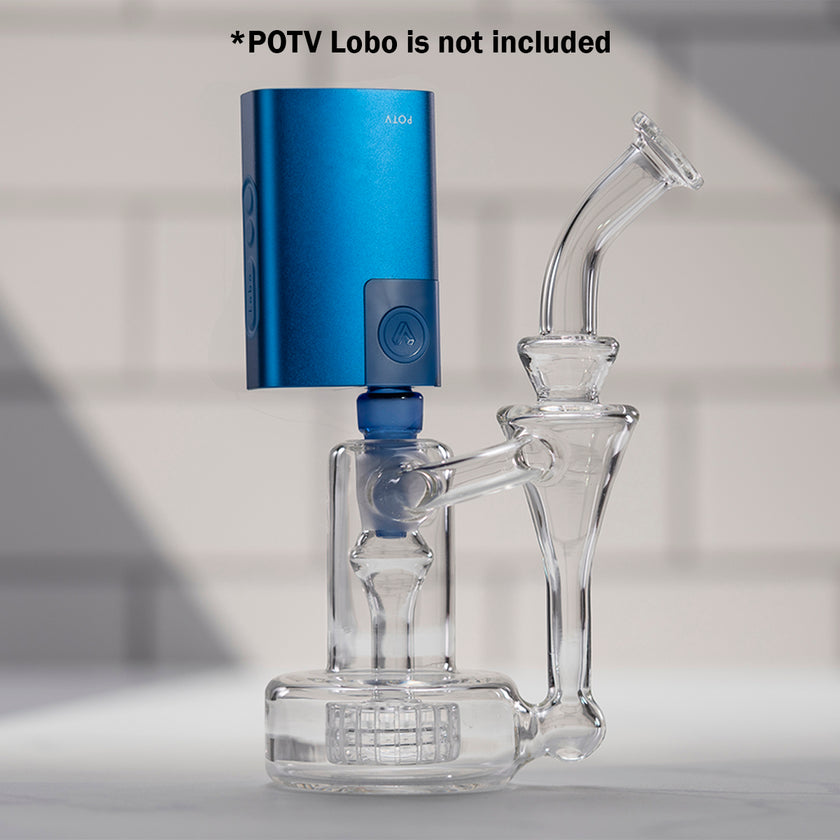 POTV Recycler Glass Bubbler | POTV - Planet of the Vapes POTV Recycler Glass Bubbler | POTV - Planet of the Vapes