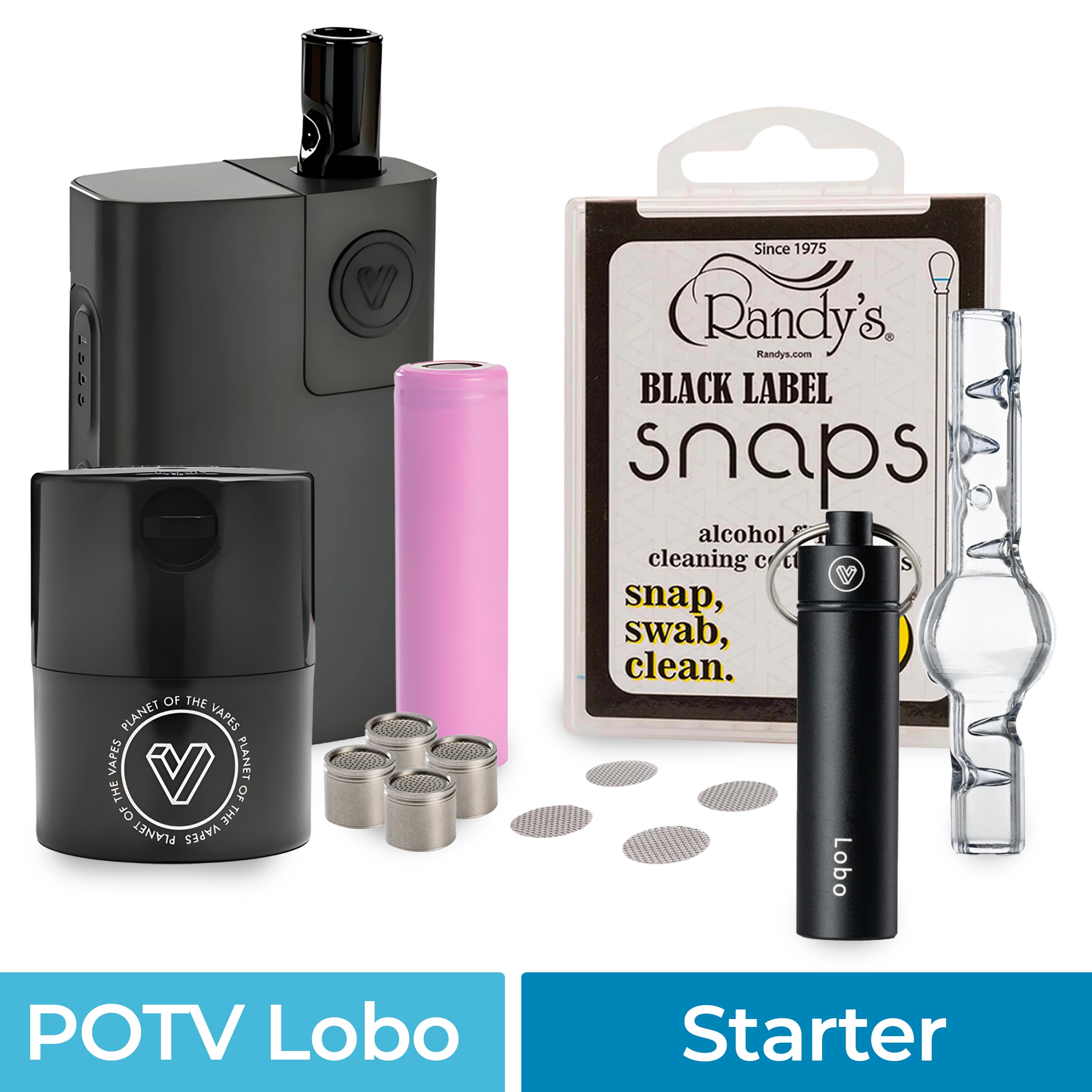 POTV Lobo Starter Vaporizer Kit | POTV - Planet of the Vapes POTV Lobo Starter Vaporizer Kit | POTV - Planet of the Vapes