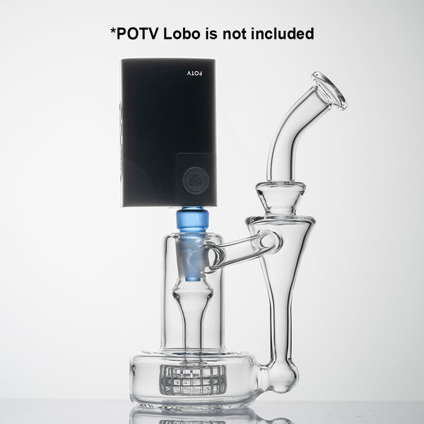 POTV Recycler Glass Bubbler | POTV - Planet of the Vapes POTV Recycler Glass Bubbler | POTV - Planet of the Vapes