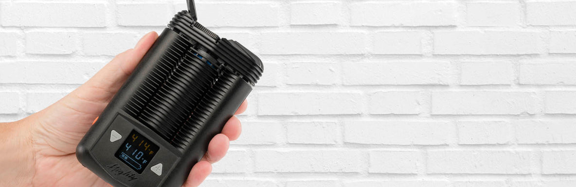 Banner showing vaporizers