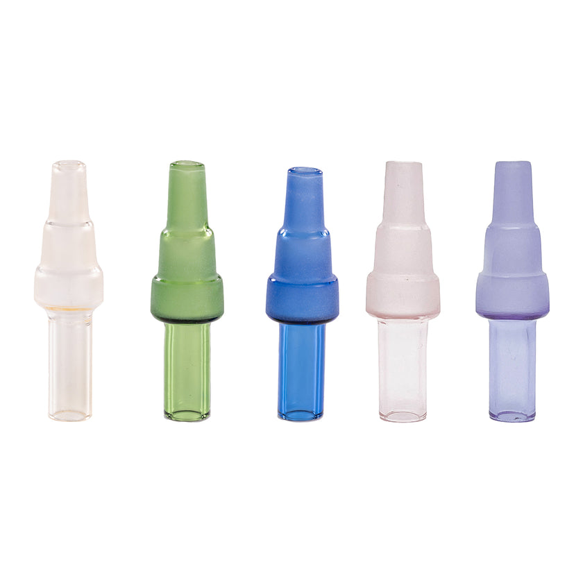 Colored Glass Accessories Water Pipe Adapter Family Shot