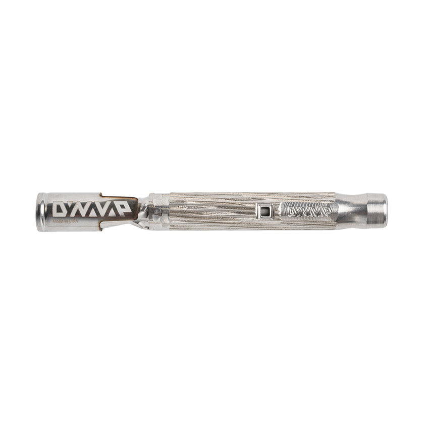 DynaVap M plus Vaporizer Silver Horizontal View