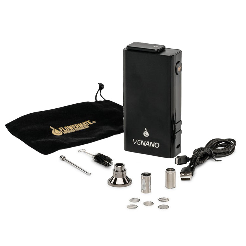 Flowermate V5 Nano Vaporizer | Free Shipping - Planet of the Vapes Flowermate V5 Nano Vaporizer | Free Shipping - Planet of the Vapes