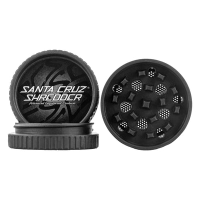 Hemp 2 Piece Grinder Black