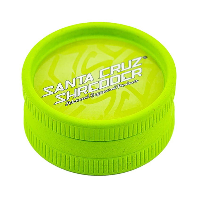 Hemp 2 Piece Grinder Lime Green