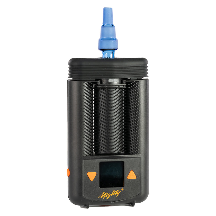 Mighty/Mighty+ Glass Adapter disassembled with  water pipe adapter Blue