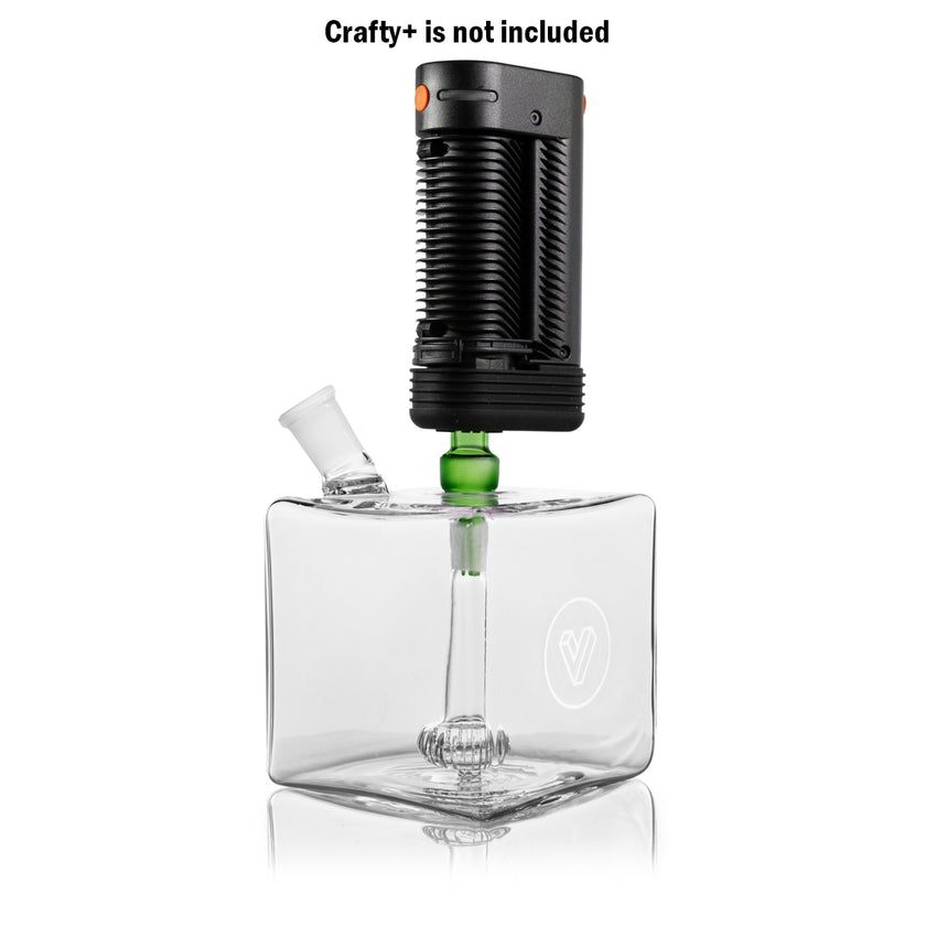 POTV Cloud Cube Glass Bubbler | POTV - Planet of the Vapes POTV Cloud Cube Glass Bubbler | POTV - Planet of the Vapes
