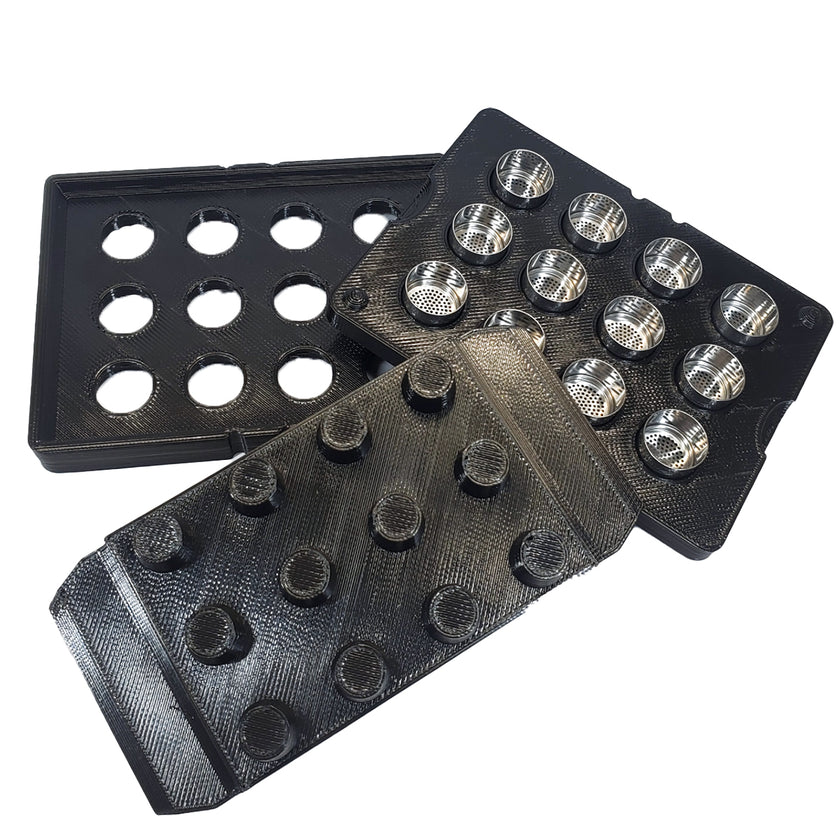 Load Capsules POTV Lobo Capsule Loading Tray | POTV - Planet of the Vapes