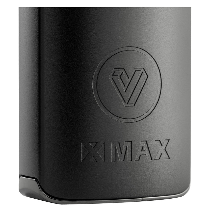 POTV XMAX Starry V4 Vaporizer Black Close View of Logo