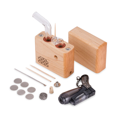 Sticky Brick Junior Maple Vaporizer Box Contents