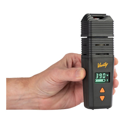 holding Venty Vaporizer by Storz & Bickel