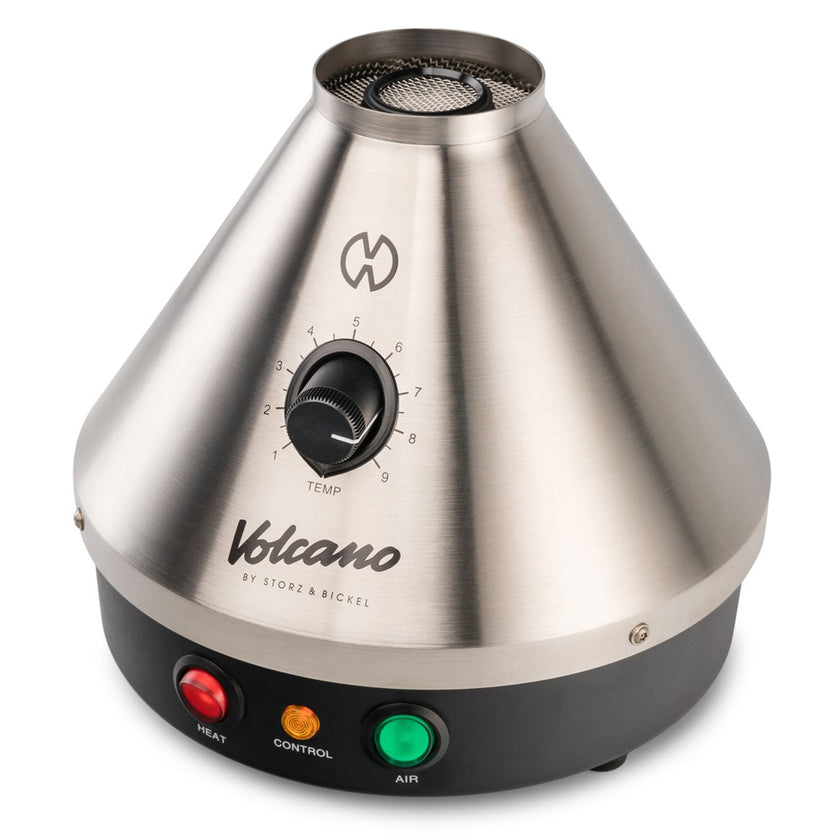 Volcano Classic Vaporizer-Silver-Side-View