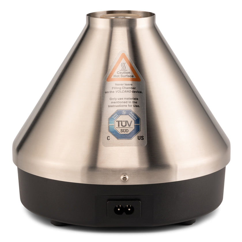 Volcano Hybrid Vaporizer Silver Back View