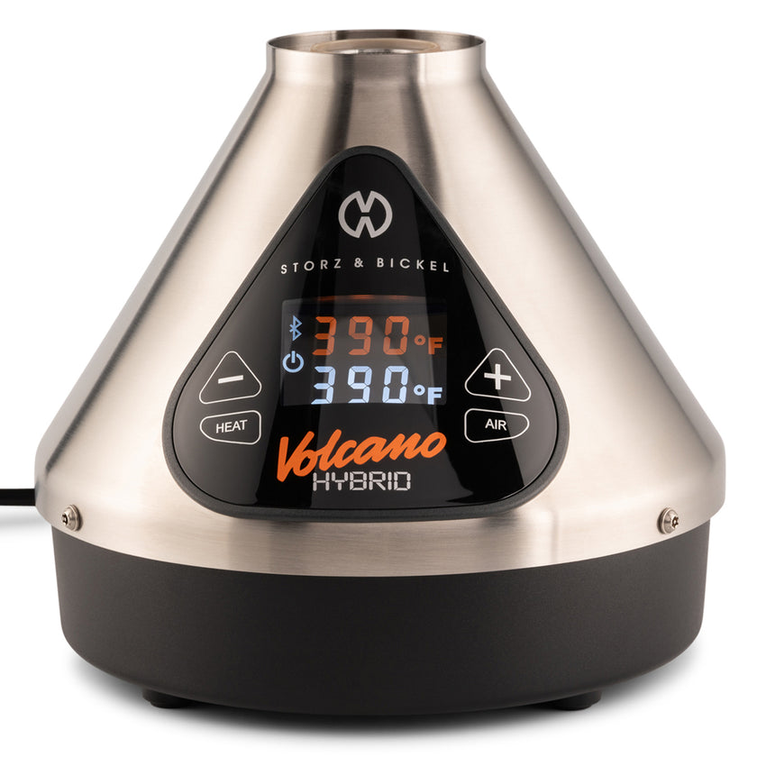 Volcano Hybrid Vaporizer Silver Front View