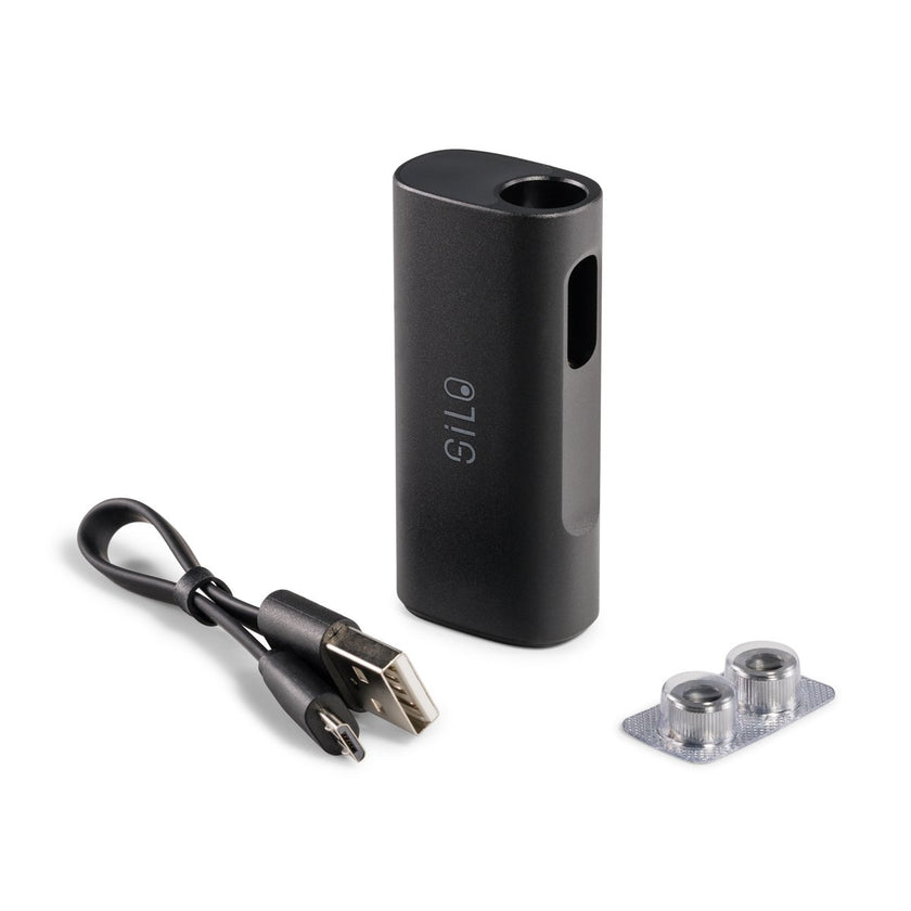 CCELL Silo Cartridge Vaporizer Black Box Contents