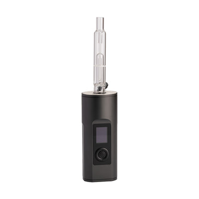 ARIZER Bubbler Straight Tube White Line Version Attached