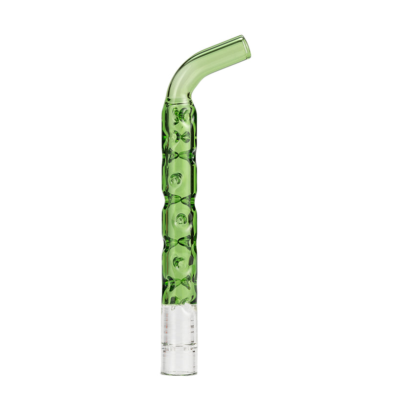 Bent Mouth Cooling Stem for Solo 2 vaporizer Green