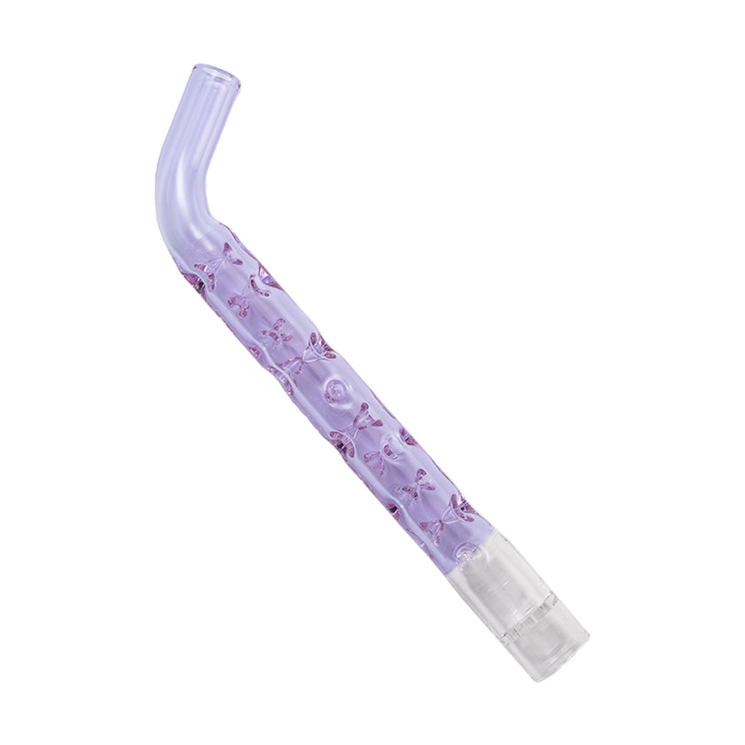Bent Mouth Cooling Stem for Solo 2 Vaporizer Purple Land View