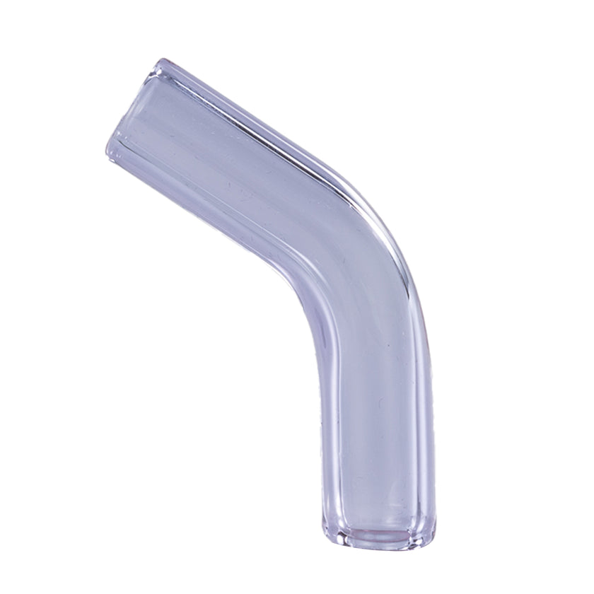 Colored Glass Accessories Bent Glass Mouthpiece Purple