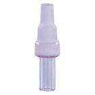 Colored Glass Accessories Water Pipe Adapter Purple