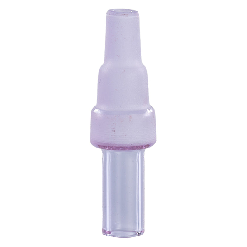Colored Glass Accessories Water Pipe Adapter Purple