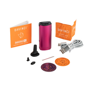 DaVinci MIQRO-C Pink In The Box Contents