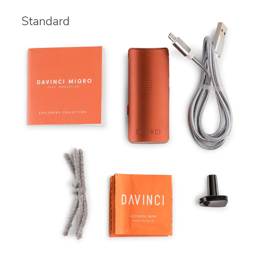 DaVinci MIQRO Standard Box Contents - Planet of the Vapes