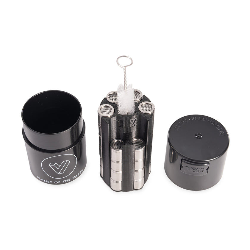 Dosing Capsule Caddy for POTV One With all parts