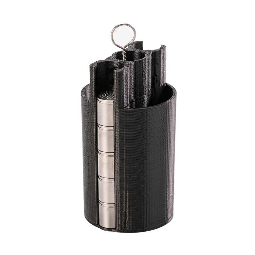 Dosing Capsule Split Caddy for POTV close view