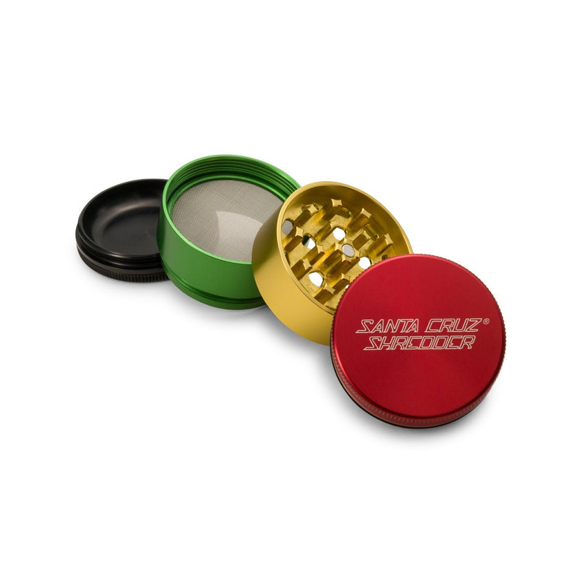 Grinder - Santa Cruz Shredder 4 Piece Grinder - Choose Small, Medium Or Large