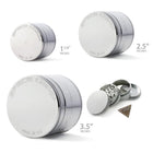 Grinder - Space Case 4 Piece Aluminum Grinder Sifter - Small, Medium Or Large