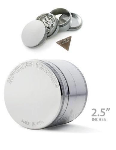 Grinder - Space Case 4 Piece Aluminum Grinder Sifter - Small, Medium Or Large
