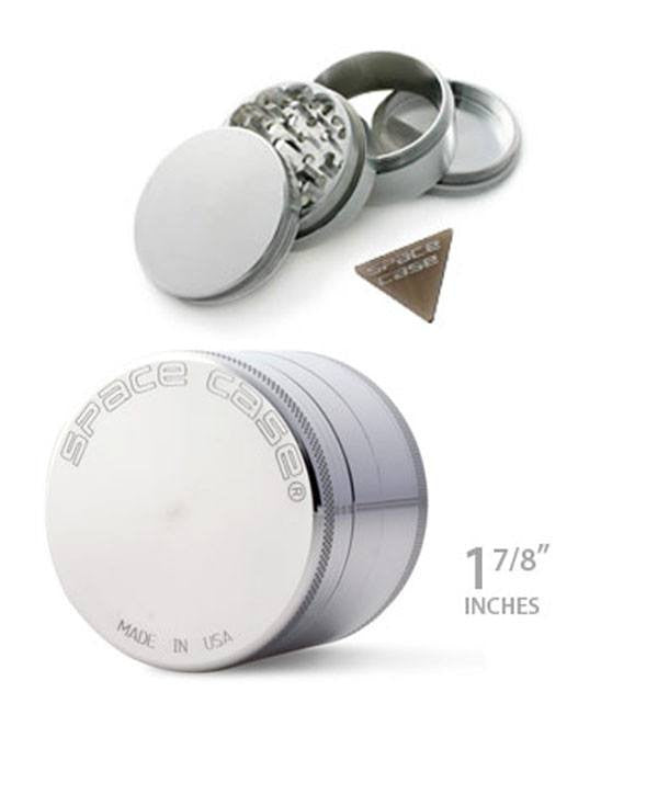 Grinder - Space Case 4 Piece Aluminum Grinder Sifter - Small, Medium Or Large