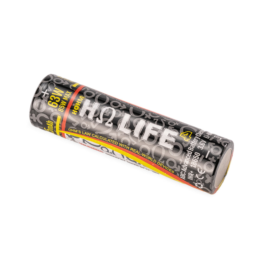 Hohm Tech Life V4 18650 3015mAh 22.1A Battery - Planet of the Vapes Hohm Tech Life V4 18650 3015mAh 22.1A Battery - Planet of the Vapes