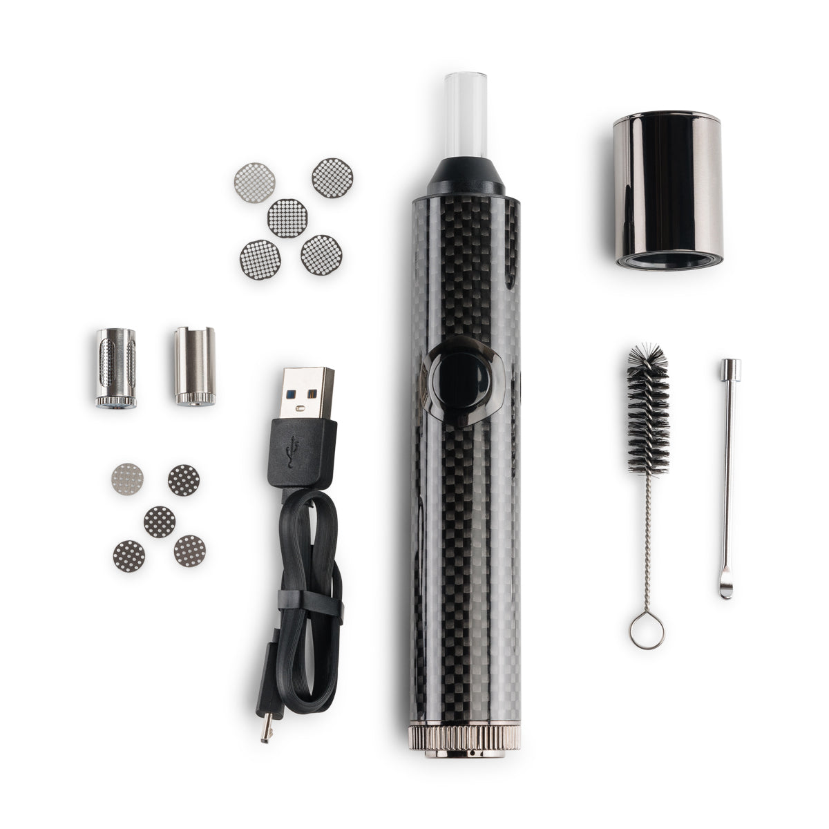 Lightly Used - Flowermate Slick Vaporizer In The Box Contents