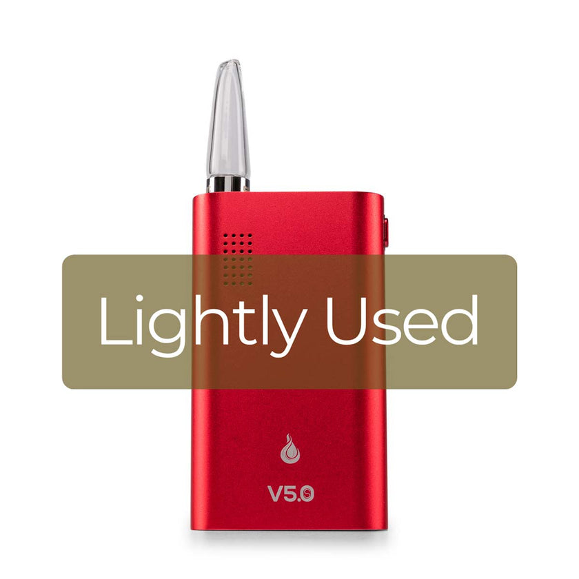 Lightly Used Flowermate V5.0S USB Vaporizer Red